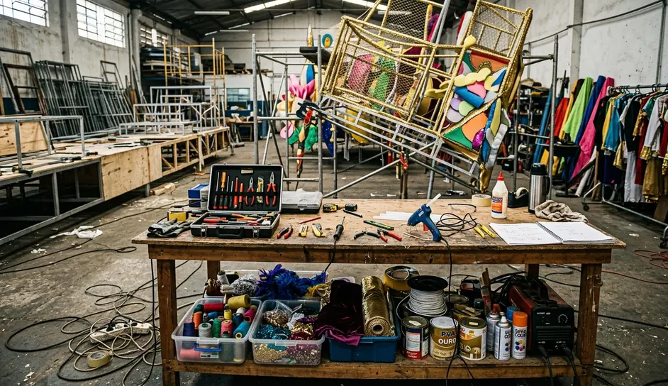 Bastidores Carnaval