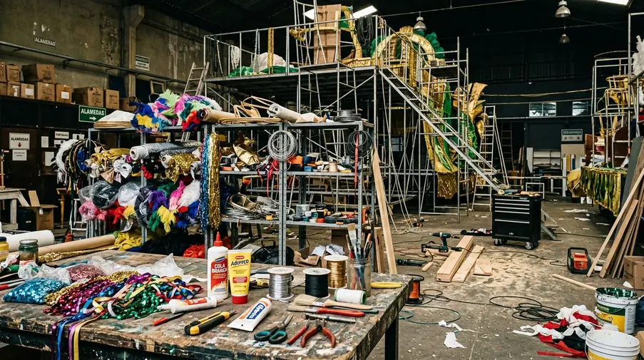 Bastidores Carnaval